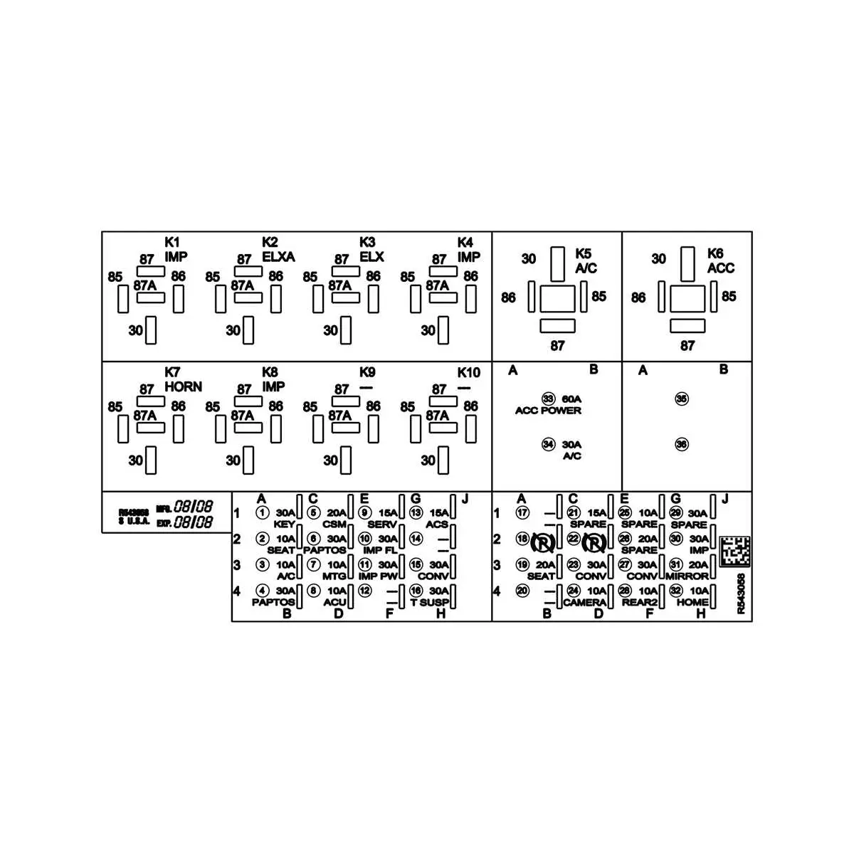 john deere 8520 fuse box diagram