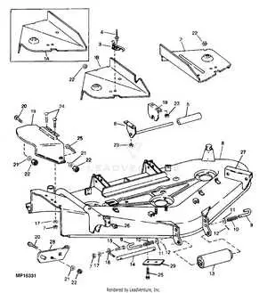 john deere 855 parts diagram