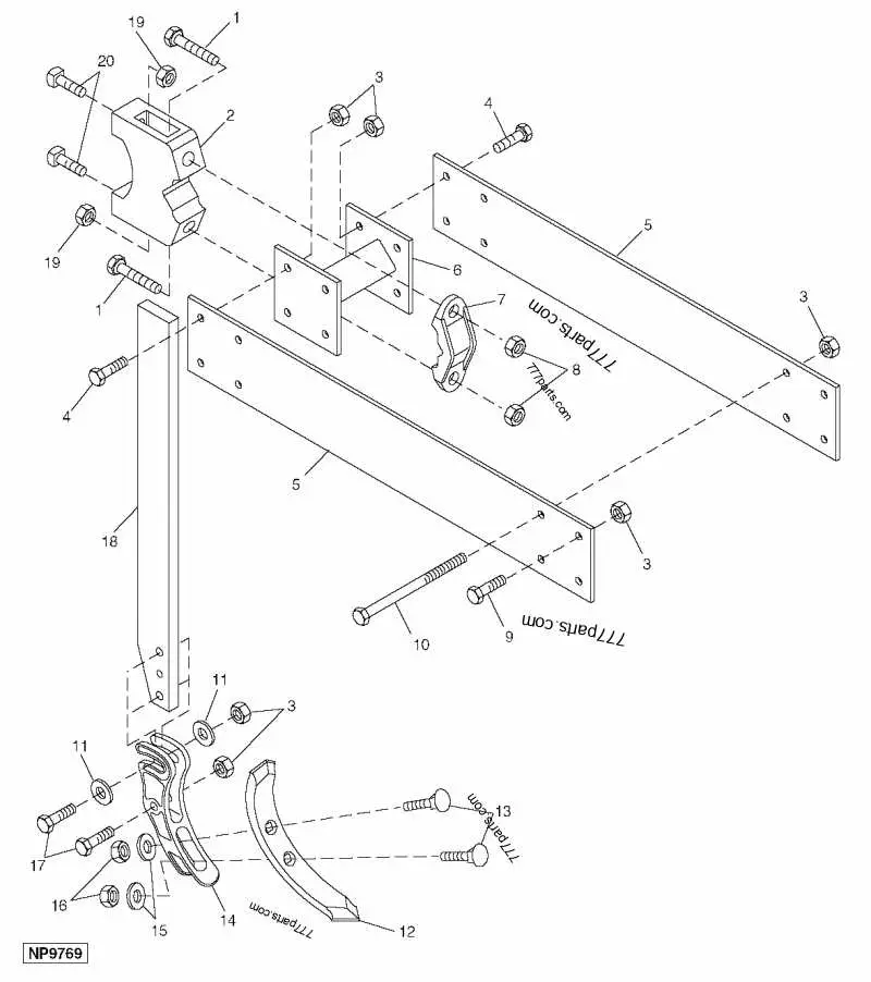 john deere 8880 parts diagram