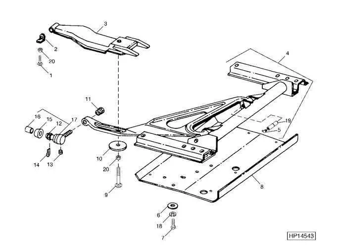 john deere 925 flex header parts diagram