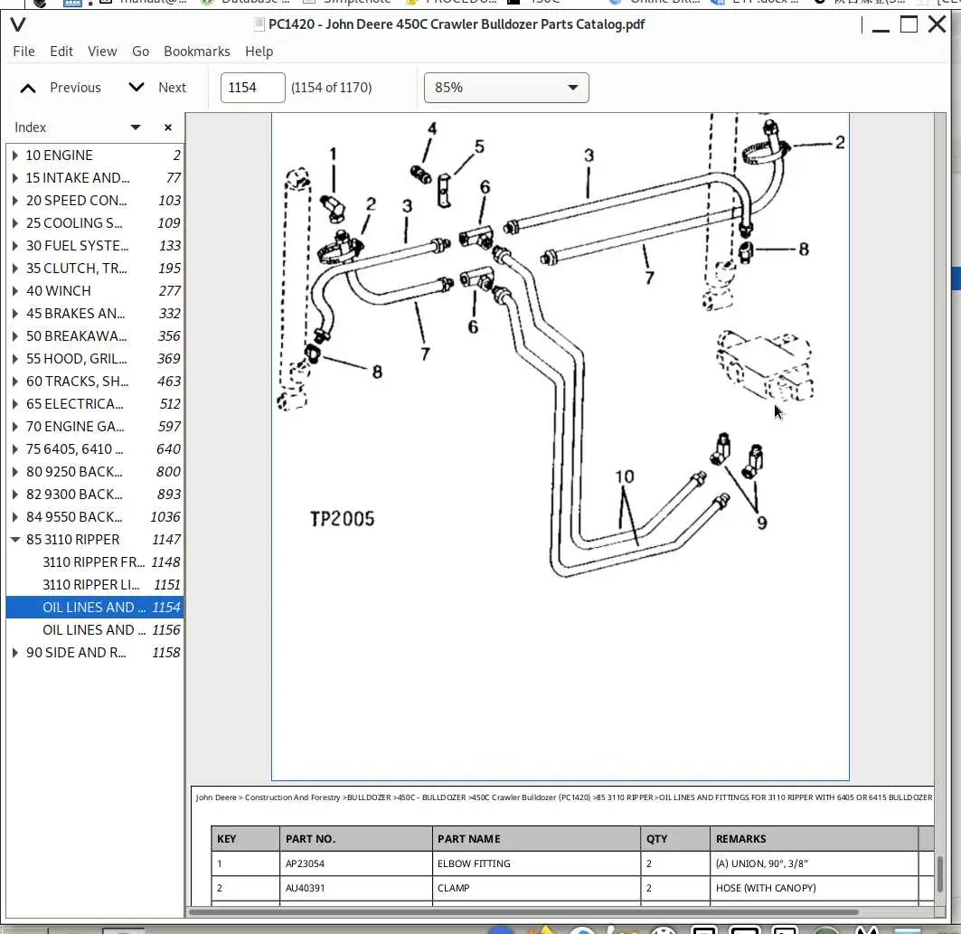 john deere 9300 water pump parts diagram