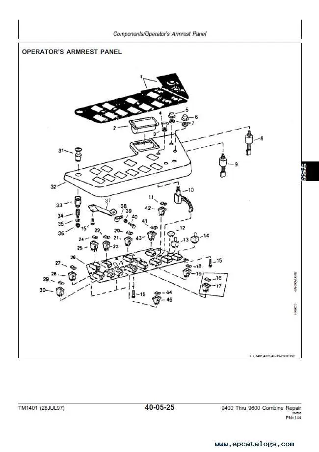 john deere 9600 combine wiring diagram john deere 9600 combine wiring diagram