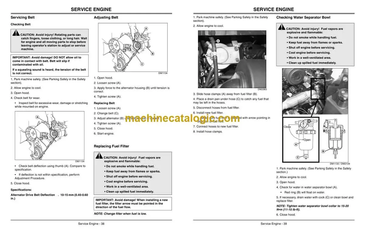 john deere 997 ztrak belt diagram