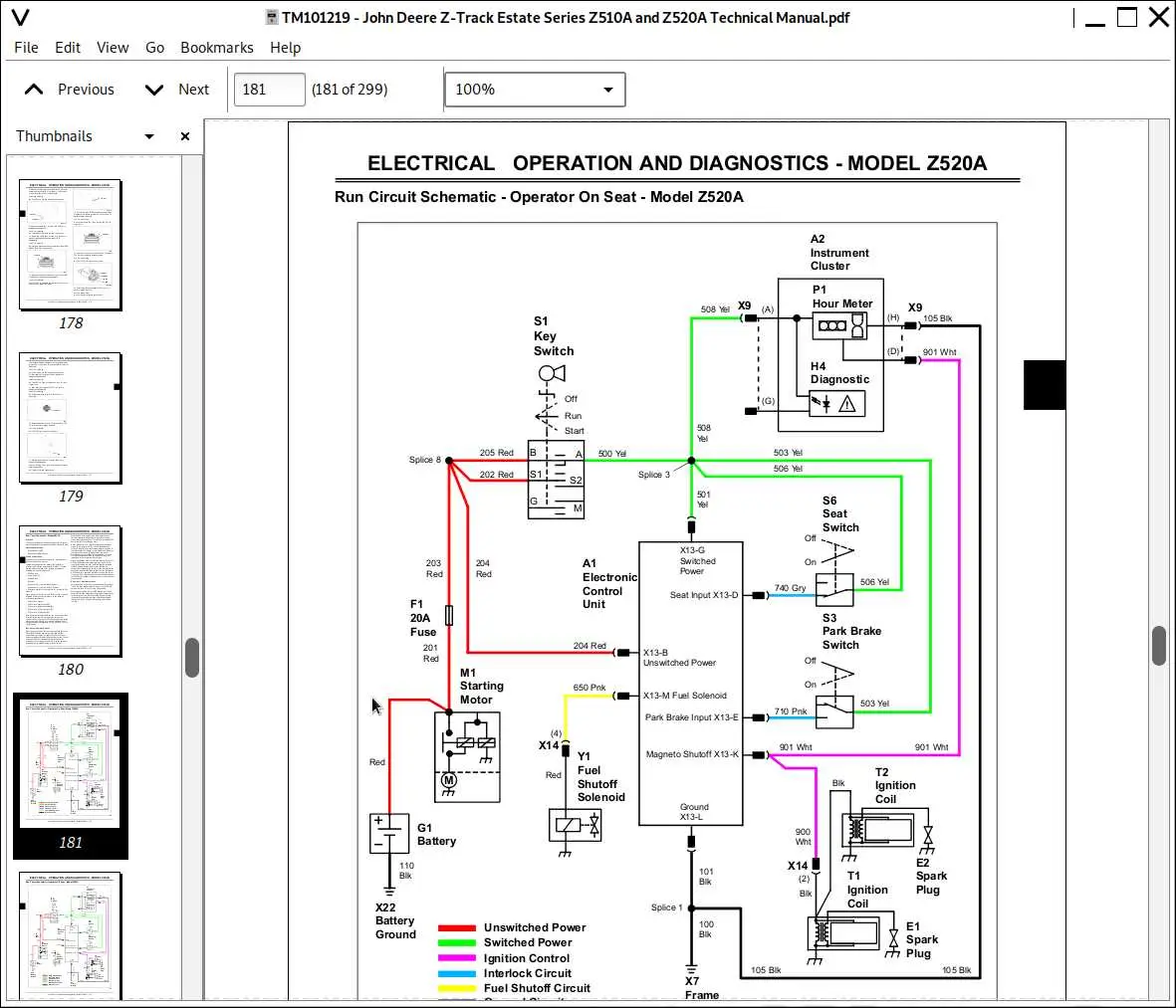 john deere atu 200 wiring diagram
