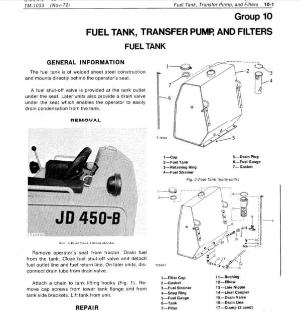 john deere b sleiber carb diagram