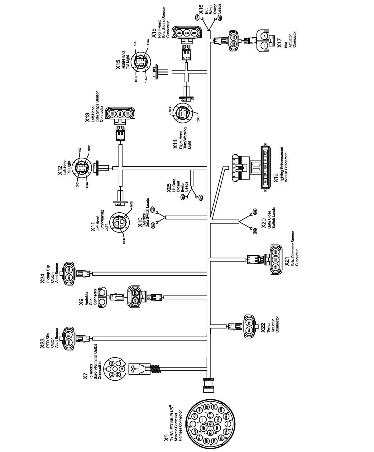 john deere baler drive parts diagram