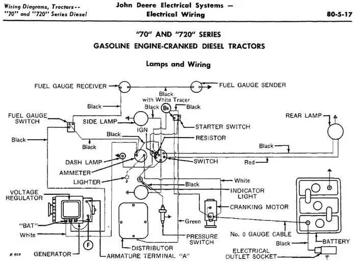 john deere d100 electrical wiring diagram