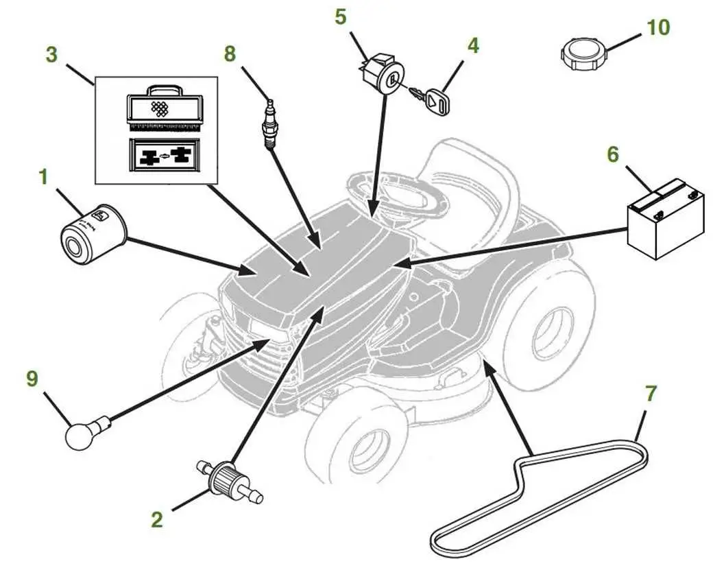 john deere d130 diagram