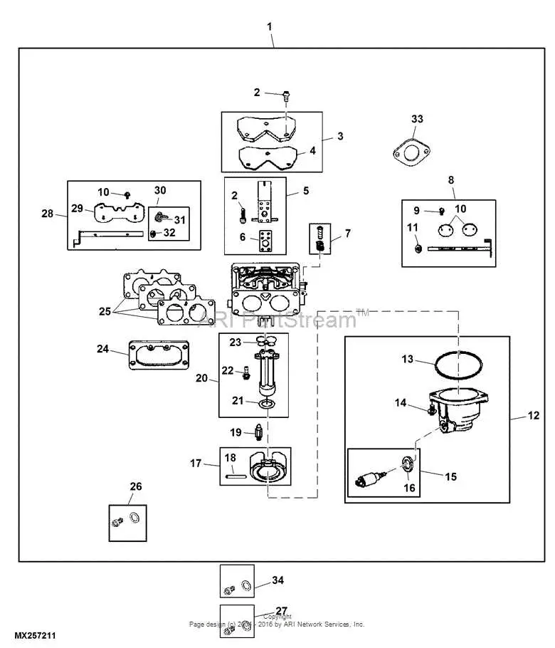 john deere d170 carburetor diagram john deere d170 carburetor diagram