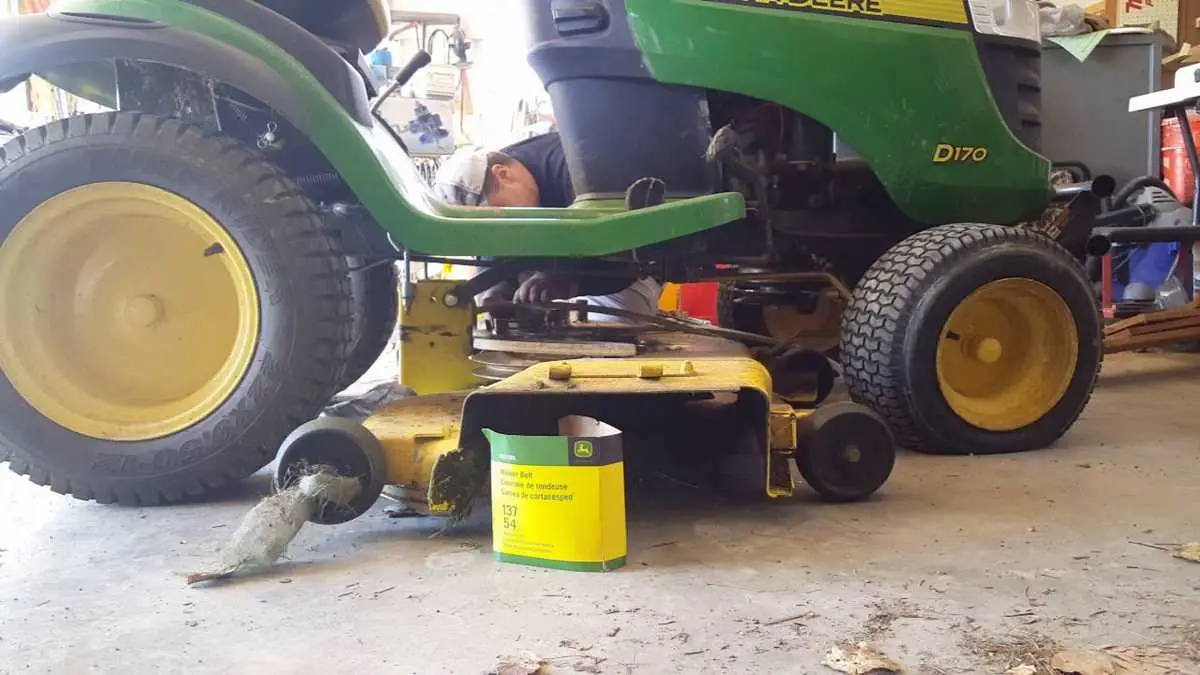 john deere d170 mower deck belt diagram