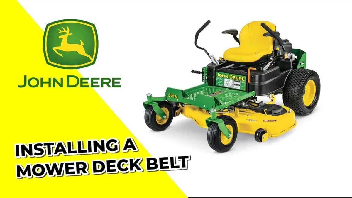 john deere deck belt diagram model 133a035590