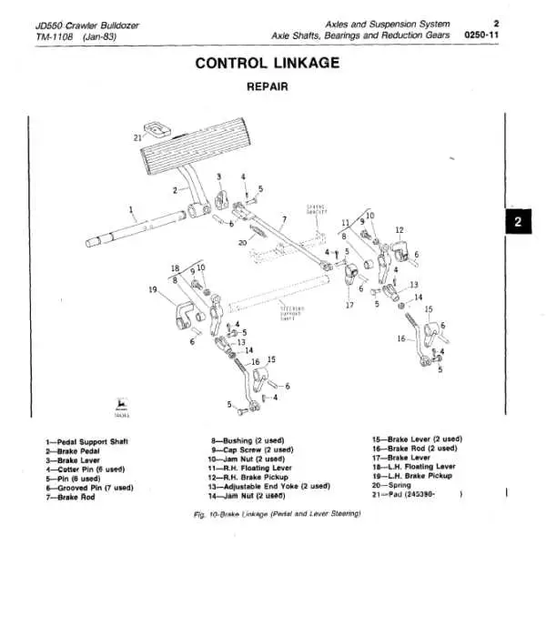 john deere dozer parts diagram