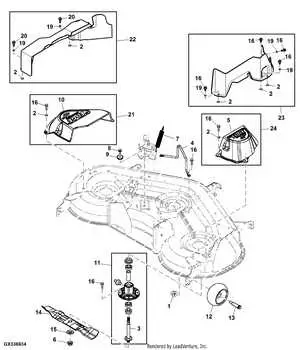 john deere e160 drive belt diagram