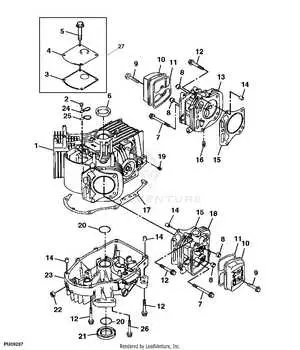 john deere engine parts diagrams