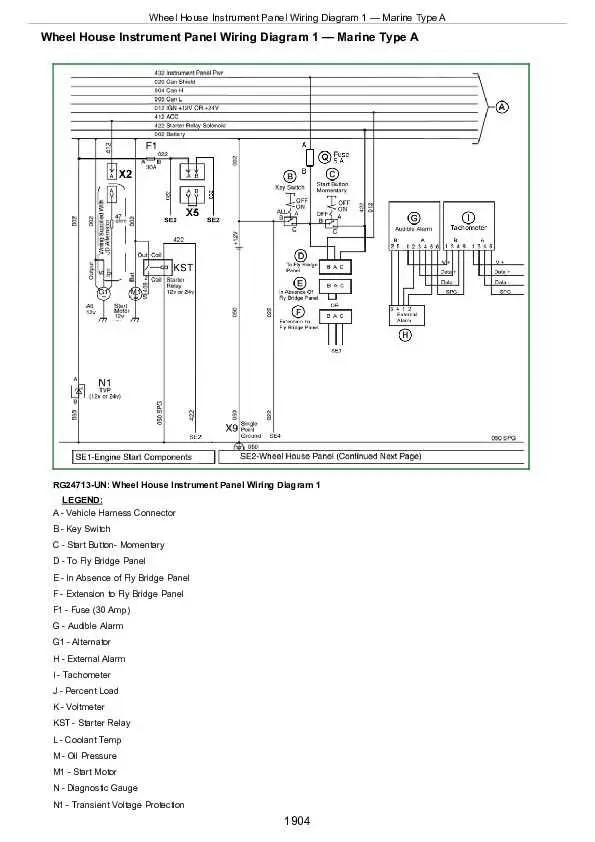 john deere engine wiring harness diagram