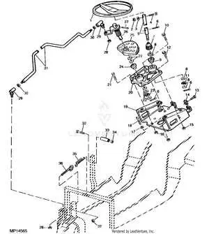 john deere f525 mower deck parts diagram