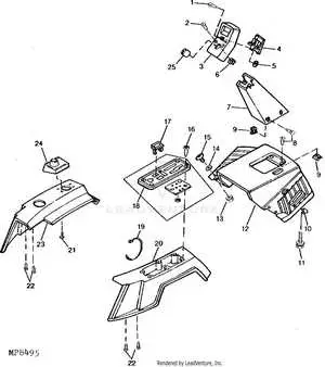 john deere f725 engine parts diagram