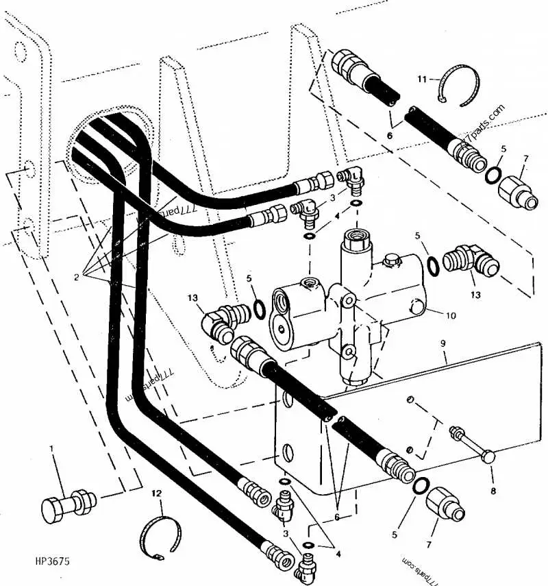 john deere f935 parts diagram hydraulic pump