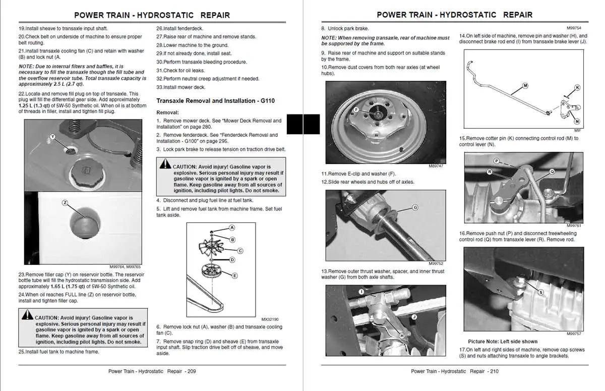 john deere g100 wiring diagram