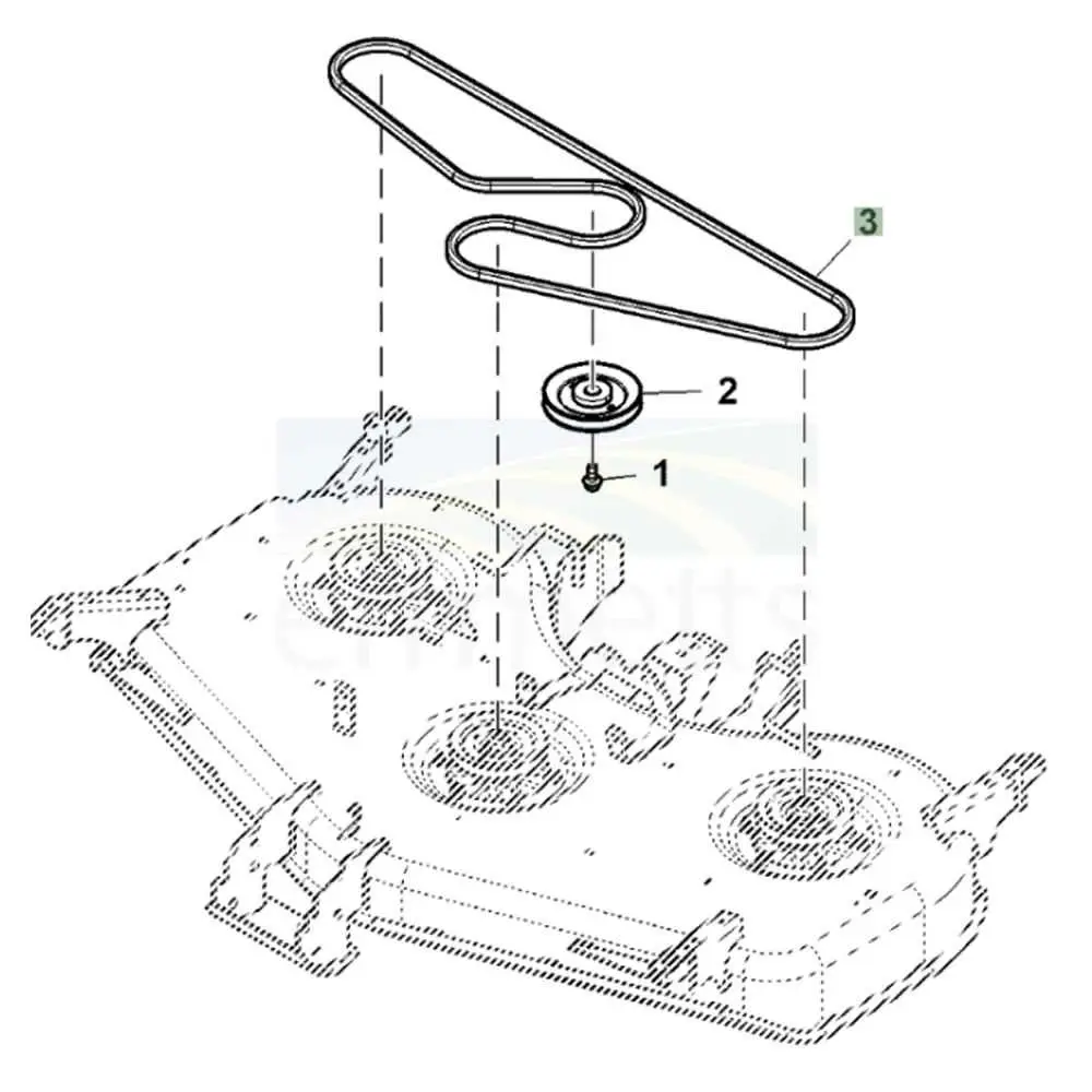 john deere g110 automatic belt diagram