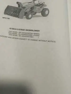 john deere g110x mog110x012425 parts diagram