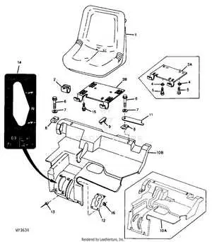 john deere gator 4x2 front wheel diagram