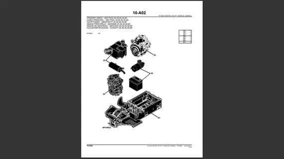 john deere gator 6x4 parts diagram