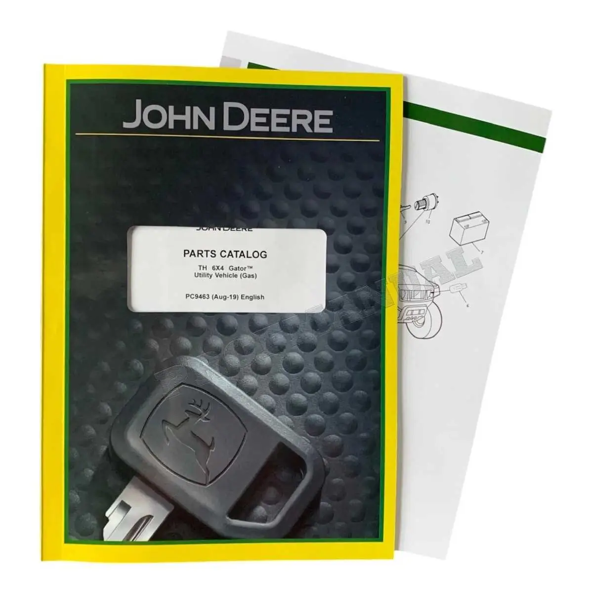 john deere gator 6x4 parts diagram