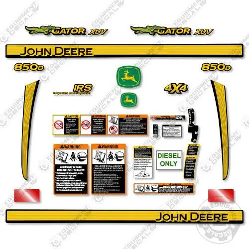 john deere gator 850d parts diagram