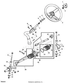 john deere gator cx front suspension diagram