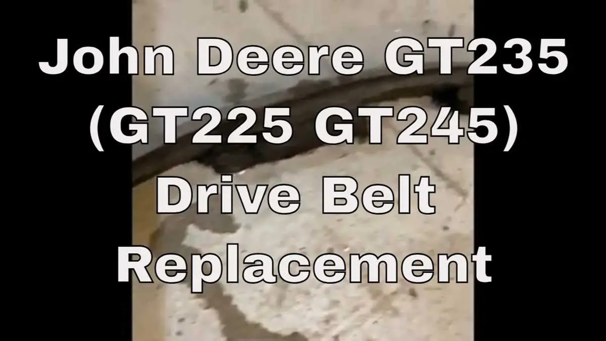 john deere gt 235 hydrostatic belt diagram john deere gt 235 hydrostatic belt diagram