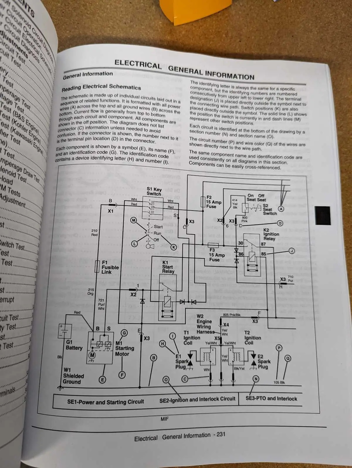 john deere gt235 inside diagram