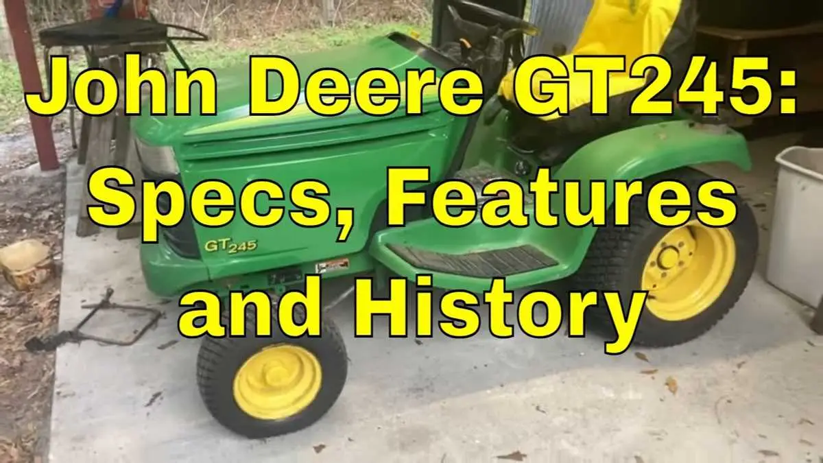 john deere gt245 mower deck belt diagram