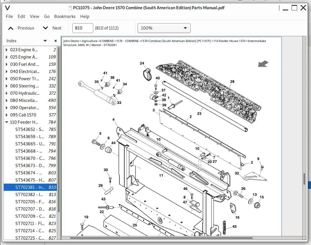 john deere h parts diagram