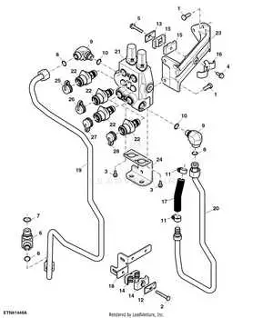 john deere hydraulic system diagram for5083e