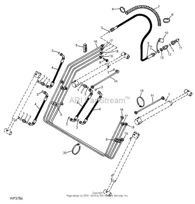 john deere hydrolic diagram