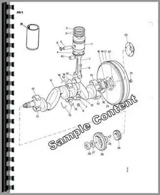 john deere l 100 parts diagram