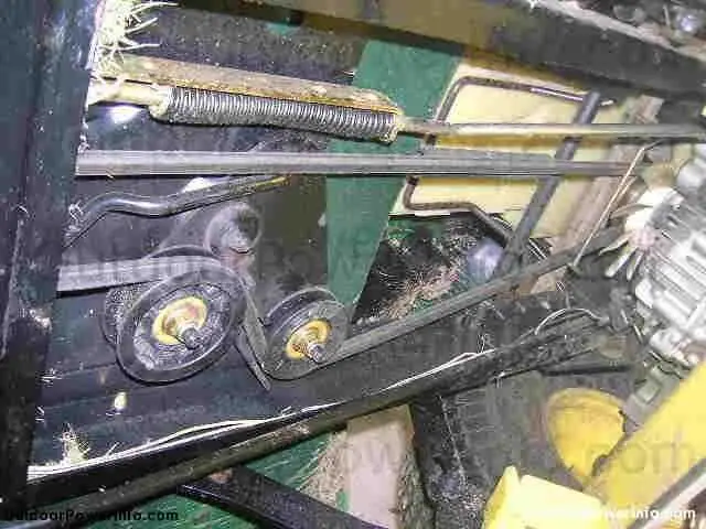 john deere l100belt diagram