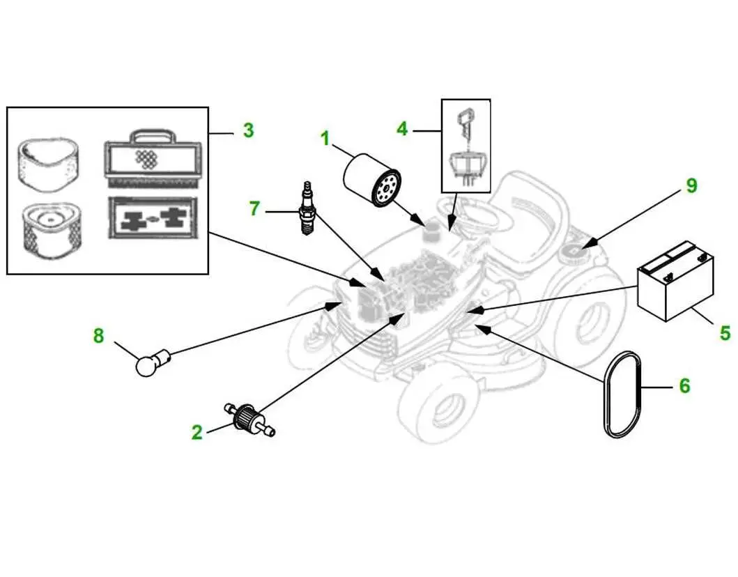 john deere l110 belt replacement diagram