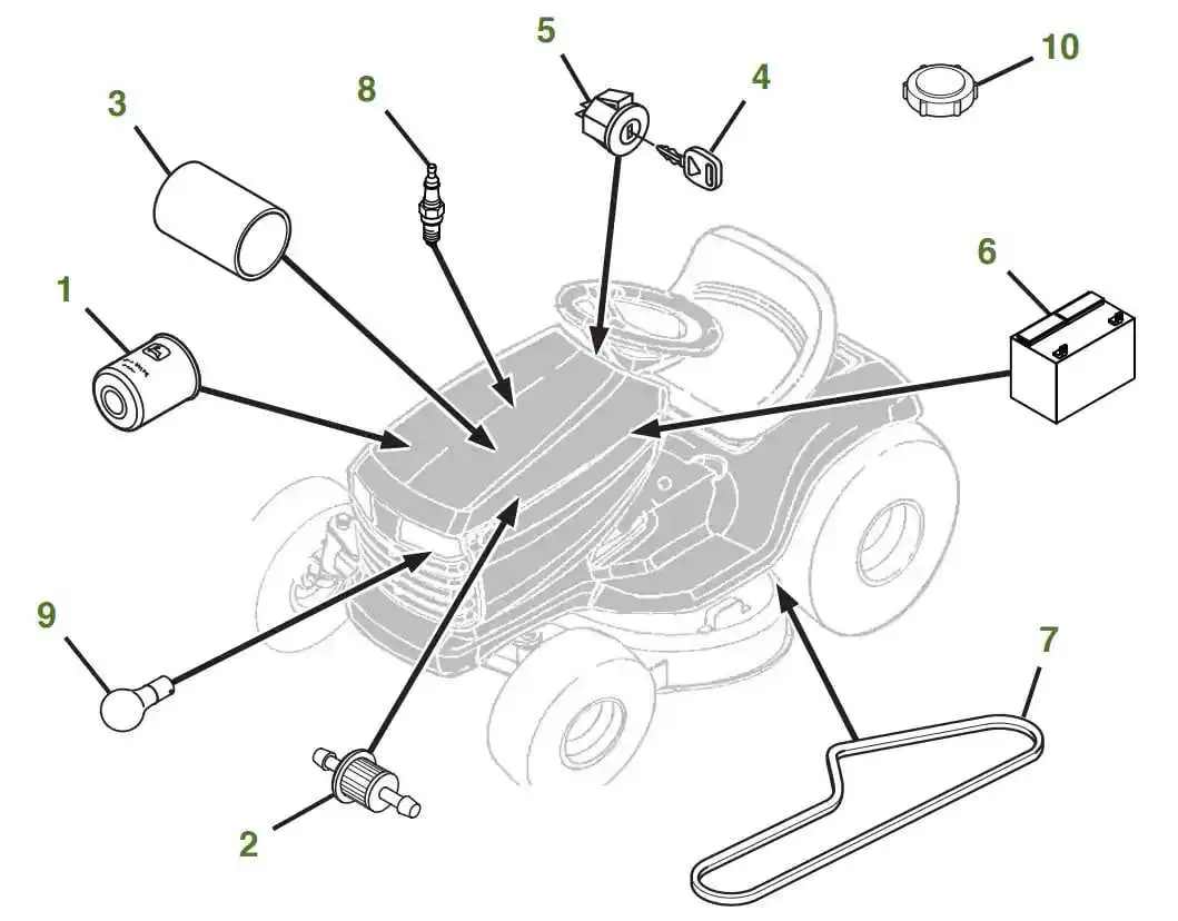 john deere l110 blade engage diagram