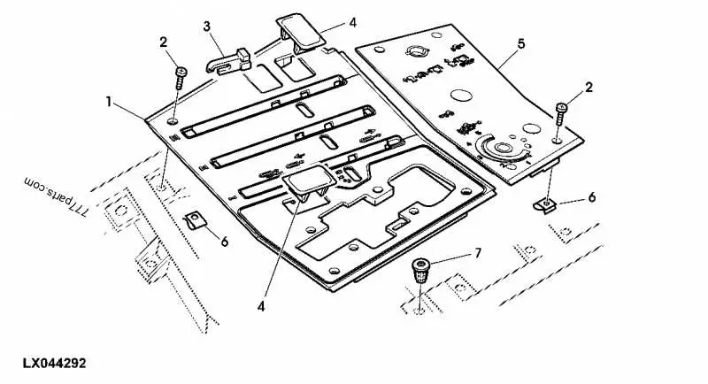 john deere l114 series parts diagram