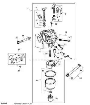 john deere l118 carburetor diagram