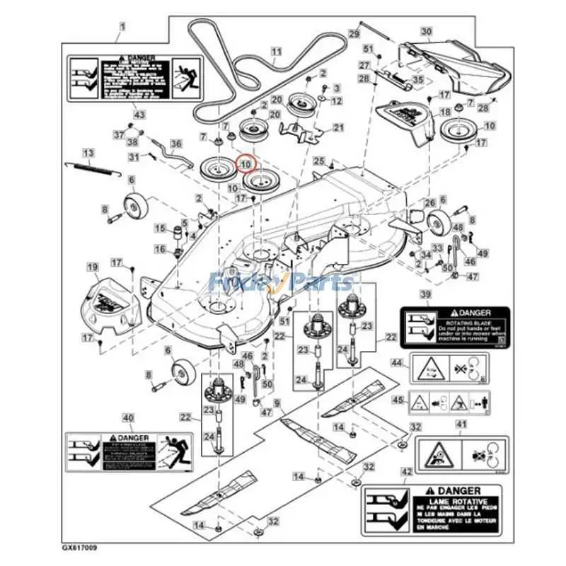 john deere l118 mower deck belt diagram