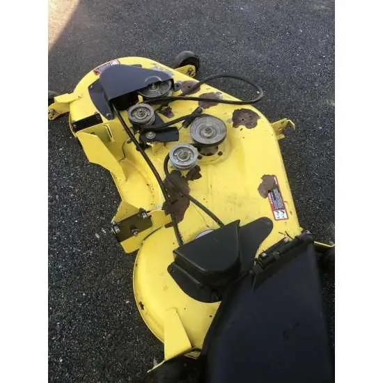 john deere l130 mower deck belt diagram