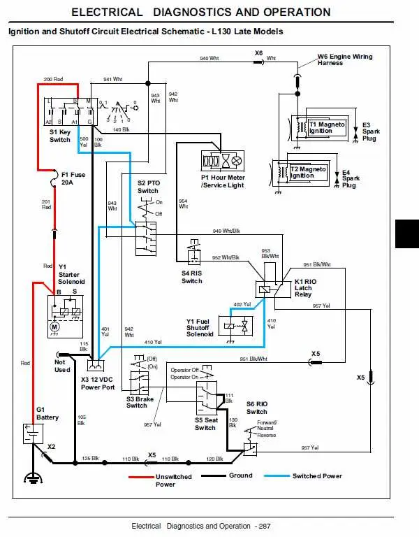 john deere l130 steering parts diagram