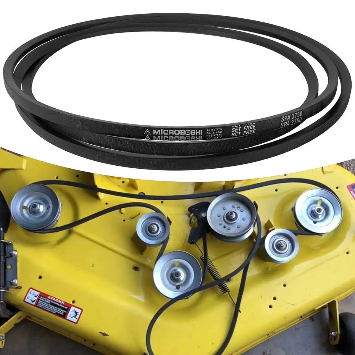 john deere l130 transmission drive belt diagram