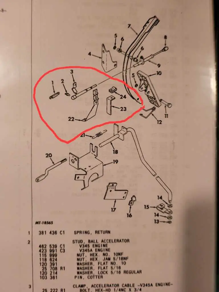 john deere la115 carburetor linkage diagram