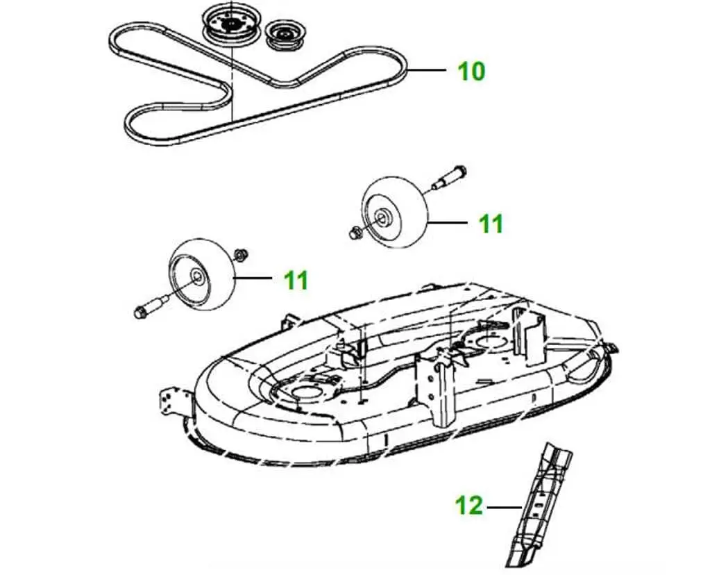 john deere la150 deck diagram john deere la150 deck diagram