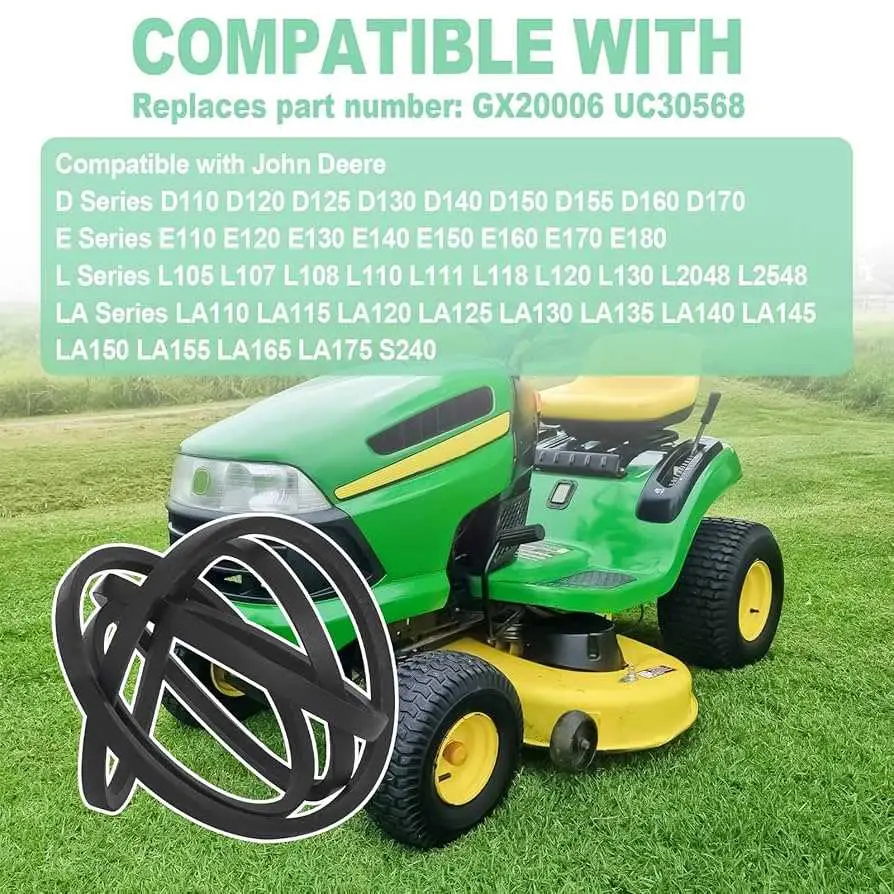 john deere lawn mower la130 belt diagram