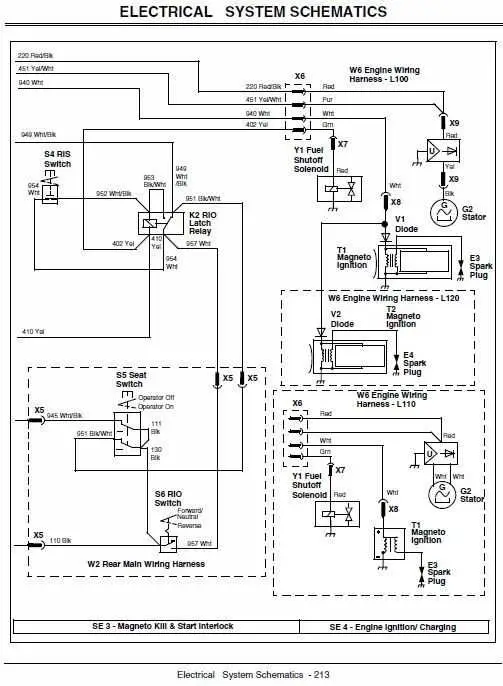 john deere li wiring diagram 6v